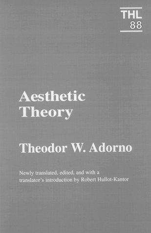 Cover of Aesthetic Theory