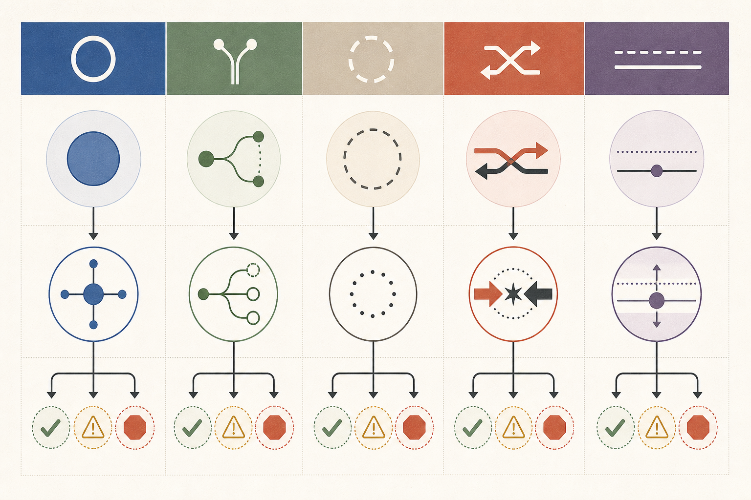 Illustration of a representative AI agent proof of concept case matrix